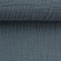 Preview: Musselin JENKE helles Jeansblau 259 - uni