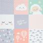 Preview: PANEL Welcome Little one / rosa - Webware
