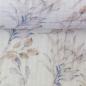 Preview: Musselin THEA - Zweige - beige flieder auf naturweiß