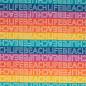 Preview: VALENTIN Beachlife Streifen schmal - bunt - Dekostoffe