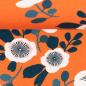 Preview: FLOWERS  - orange - Jersey