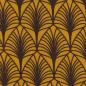 Preview: beschichtete Baumwolle „Leona“  - Blätter, goldgelb
