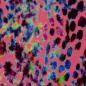 Preview: Viskosewebware MARSEILLE rosa-pink-blau-grün