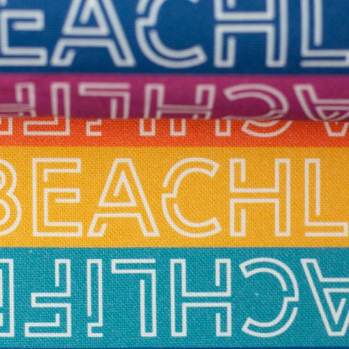 VALENTIN Beachlife Streifen schmal - bunt - Dekostoffe