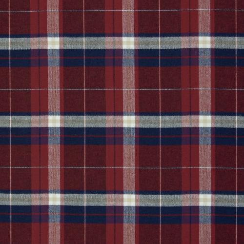 YUKON - rot-marine - Flanel