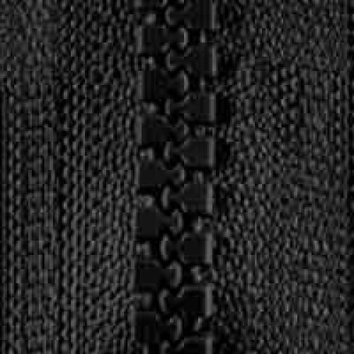 Opti P60 Reißverschluss teilbar, 65cm schwarz 000