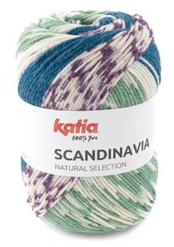 SCANDINAVIA mint-lila-jeans - Wolle & Alpaka