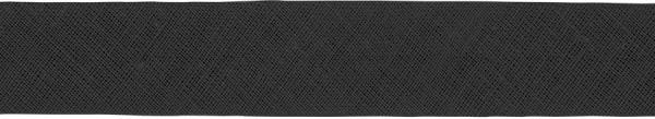 Baumwoll-Schrägband 40/20, schwarz 000