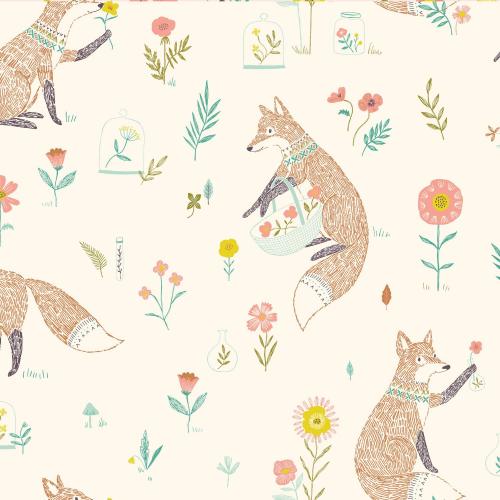 Botanist Foxes - Popeline - Webware