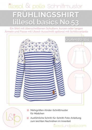 lillesol basics No.53 Shirt mit V-Ausschnitt