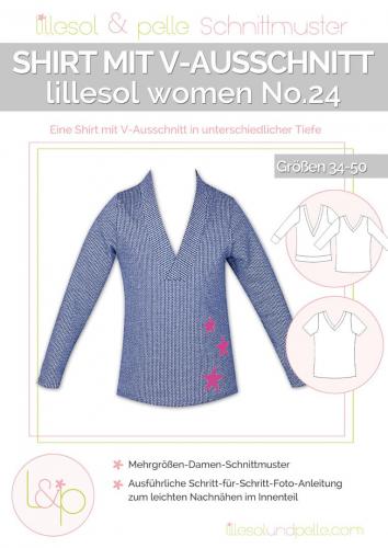 lillesol women No.24 Shirt mit V-Ausschnitt