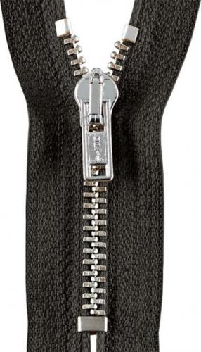 Opti M45 Reißverschluss silberHakenfeststeller - nicht-teilbar - 18cm jeans