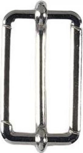 Leiterschnalle - silber - 30mm