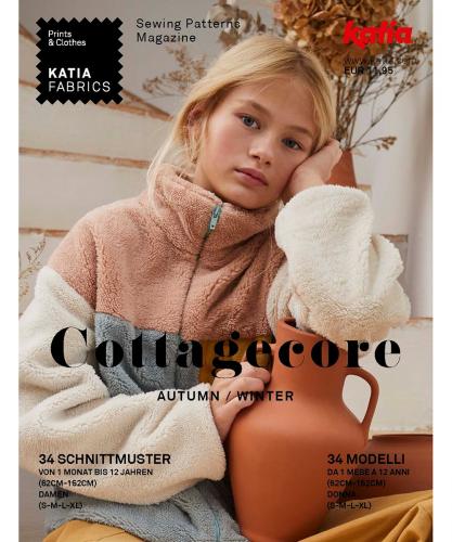 katia fabrics COTTAGECORE - 22/23 Sewing Pattern Magazin
