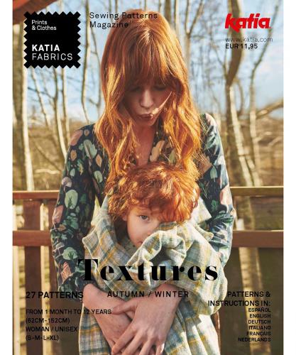 katia fabrics TEXTURES 23/24 Sewing Pattern Magazin
