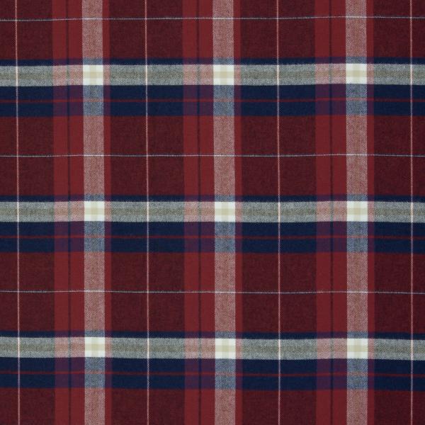 YUKON - rot-marine - Flanel