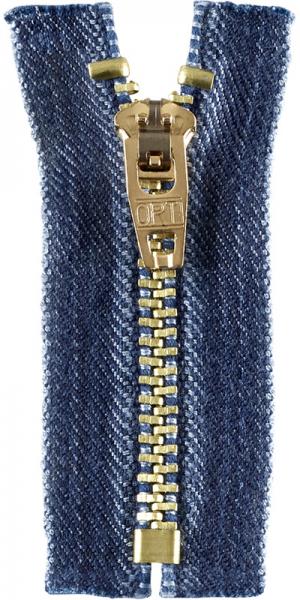 Opti M40 Reißverschluss Werraschieber, 20cm jeans