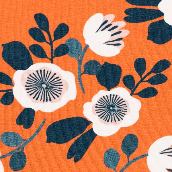 FLOWERS  - orange - Jersey
