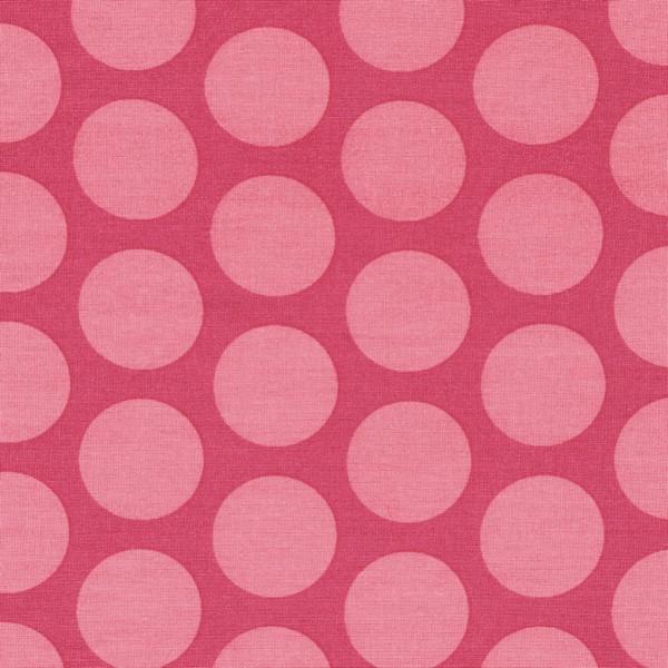 Au Maison Wachstuch „Super Dots“ Himbeere-pink