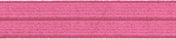 Einfassband elastisch 20mm - rosa-pink