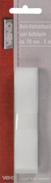 Naht-Abdichtband 20mm transp. für Softshell/Regenbekleidung