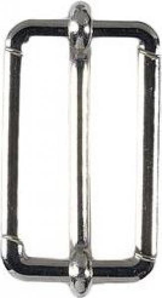 Leiterschnalle - silber - 30mm