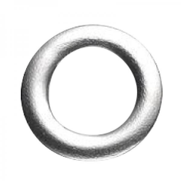 BabySnap Jersey Ring Druckknöpfe 10 mm, silber