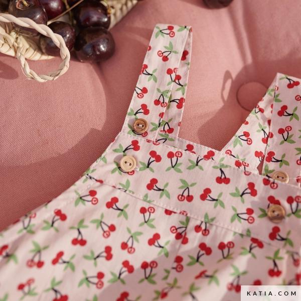 Katia Fabrics - Cherries - Popeline - Webware